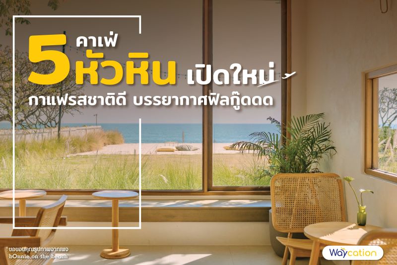5 คาเฟ่หัวหิน เปิดใหม่ 2022 กาแฟดี บรรยากาศฟิลกู๊ดดด
